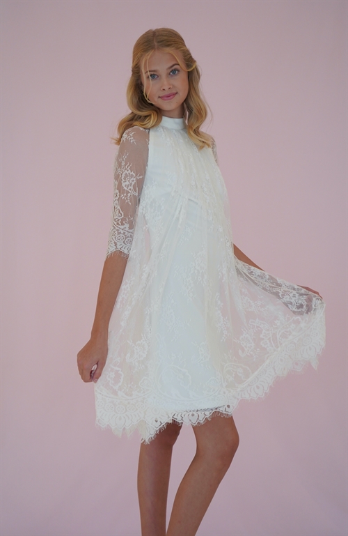 Konfirmationskjoler - Esther-Marie med pyjamas vibes